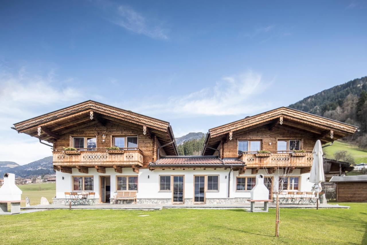 Chalets Aue Hart im Zillertal Exteriör bild