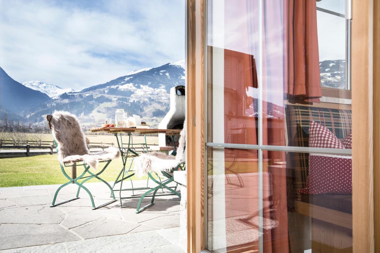 Chalets Aue Hart im Zillertal Exteriör bild