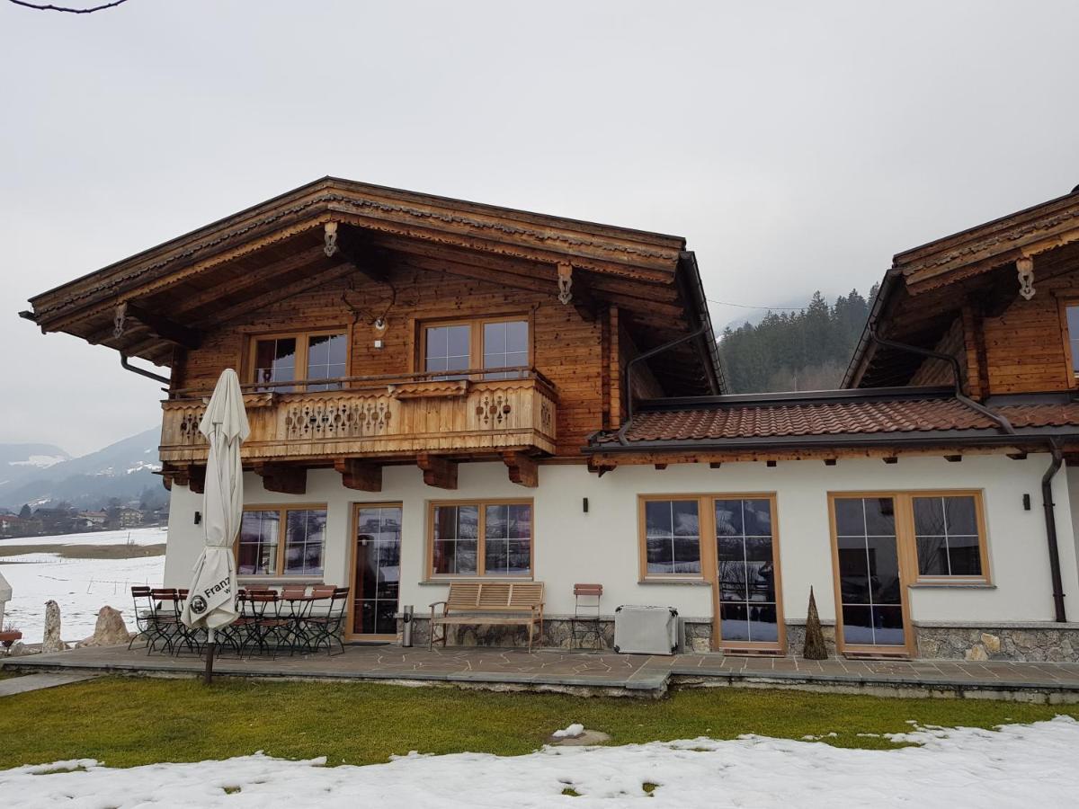 Chalets Aue Hart im Zillertal Exteriör bild